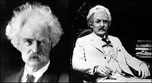Mark Twain and Hal Holbrook
